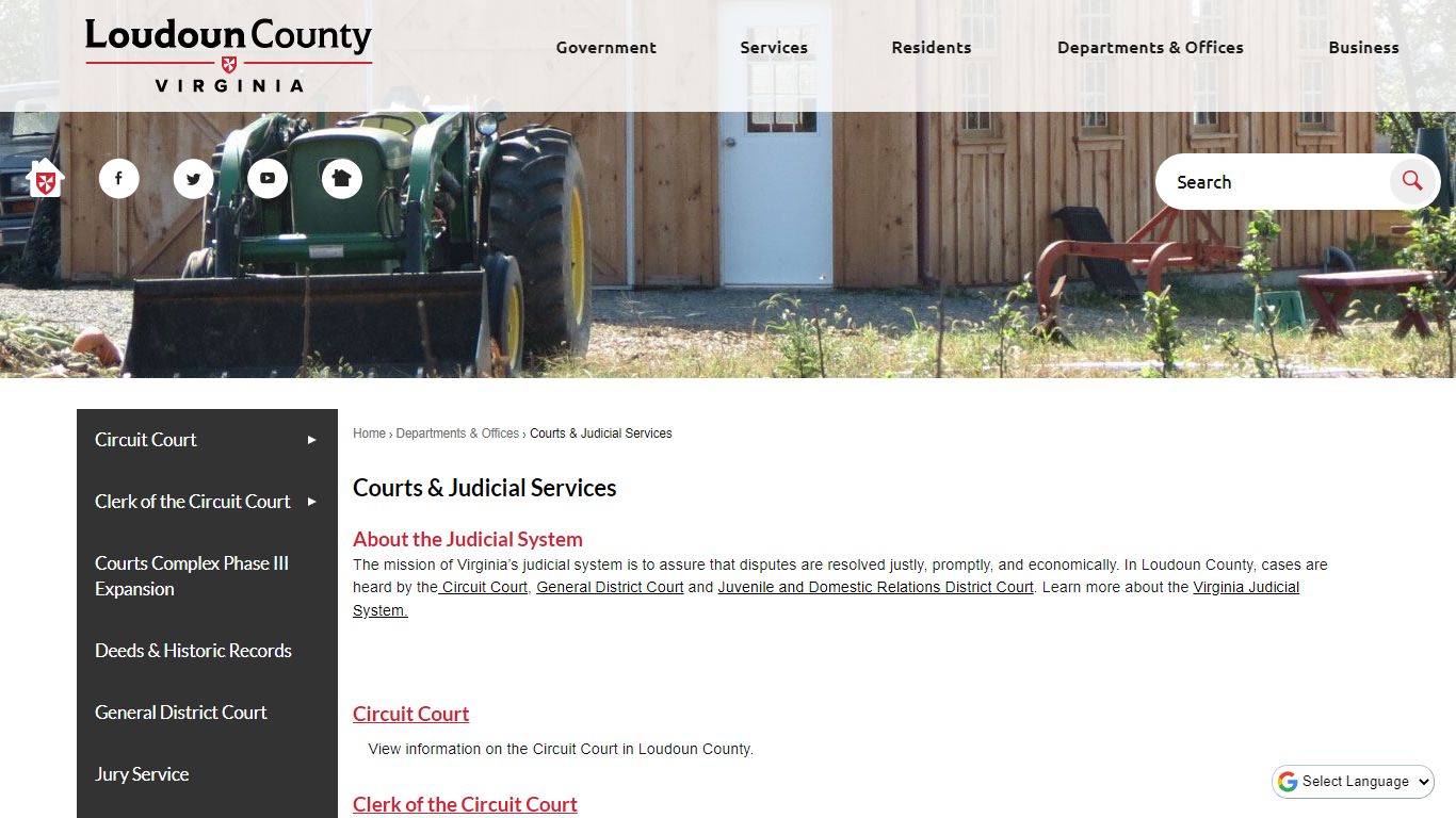 Courts & Judicial Services | Loudoun County, VA - Official ...